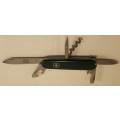 Victorinox Swiss Army Knife Camper Green Scales
