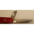 Swiss Army knife Recruit Victorinox   with Red Scales older Model