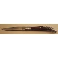 Laguiole L'Eclair Pocket Knife and Cork screw