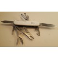 Victorinox -Deluxe Tinker Swiss Army Knife White   Scales