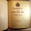 Book George 5 and Edward 8