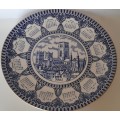 Ringtons 1983 Calendar 10 inch Collectors Plate made in England Masons Pottery
