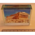 Paper Weight Glass with Athens Parthenon