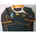 SA rugby Canterbury Sasol springbok rugby jersey 1995 - 2007
