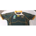 SA rugby Canterbury Sasol springbok rugby jersey 1995 - 2007