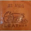 Gun Holster Brown Leather El Paso for .32 Auto