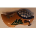Vintage Dutch Clog Pin cushion