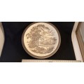 Countryside Enoch Wedgewood Tunstall Ltd England 21 cm Brown on White plate