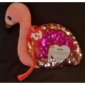 Original Ty purse My Birthday is February 26 Flamingo