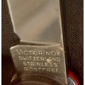 Victorinox Swiss Army knife (Huntsman)Older model Lighter shade of Red scales