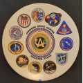 Decorative Plate size 25 cm Johnson Space Centre Apollo NASA Houston TEXAS