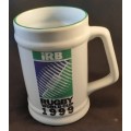 Beer Mug Tankard With  Logo  South Africa IRB World Cup 1999 Rugby
