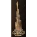 Burj Khalifa  Hotel in Dubai Glass Souvenir with led lighting