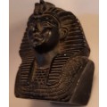 Small Tut Kamon  Bust Material unknown H 6.55 cm x 6 cm