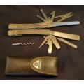 Victorinox Swiss Army knife Spirit xc with Leather Pouch Cork screw