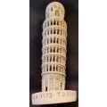 Tower of Pisa Souvenir can be used as candle holder Hight 14.5 width 7 cm
