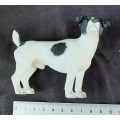 Jack Russel Dog figurine Hight 8 cm by Length 9.5 cm Border fine art