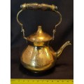 Brass Kettle with Lid