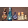 Small Glass Bottle collection 6 Pc as per pictures