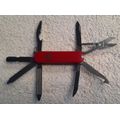 Swiss Army Knife .Victorinox- Mini Champ Red Scales 58 mm good condition