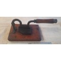 Vintage Antique  traditional tobacco  cutter