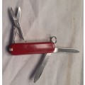 Swiss Army Knife .Victorinox- Classic Red Scales 58 mm
