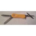 Swiss Army Knife  Wenger- Esquire EVO yellow Scales