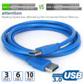 DW USB 3.0 High Quality Super Speed A Male To Male Cable 1.5M