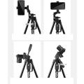DW NeePho Professional Camera & Phone Tripod with Phone Holder 155cm Height NP-8830