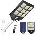 DW 800W Solar Street Lights Outdoor, Motion Sensor Lights with Remote Control & Arm Pole