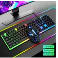 DW Usb Gaming backlight Keyboard with Mouse Combo - Wired K-518