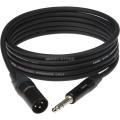 DW XLR Male To  Mic 6.5mm Cable 3M