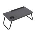 DW Portable Laptop Stand for Desk, Folding Bed Table with Cup Holder