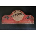 Wooden sign - Exhibit Supply Co. Mauser Shooting Gallery