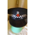 RHODESIAN ESSEX POLICE CAP WITH BADGE