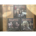 Battlestar Galactica: The Board Game (2008) + Exodus (Sealed) + Pegasus (Sealed) ULTRA RARE