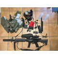 Tipmann  X7 Phenom Military Style Upgrades, Auto Fire Paintball Gun (Used once)