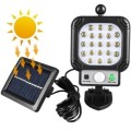 Super Bright Solar Split LED Wall Light, Build in Battery, 3 Selection Modes, No Electricity needed