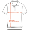Mens Horizon Golf Shirt  Royal Blue (Slazenger) 4XL