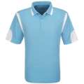 Mens Genesis Golf Shirt  Aqua (Slazenger) 4XL