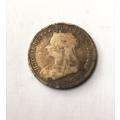 1897 -  ONE SHILLING COIN - GREAT BRITAIN