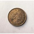 1852  4 PENCE QUEEN VICTORIA RARE COIN