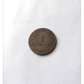 1 MILLIEME COIN  AHMED FUAD -  1922 - 1939