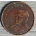 1968 - 1 CENT COIN - SOUTH AFRICA - BLACKIE SWART