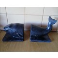 WHALE BOOK WEIGHTS - OR BOOK ENDS