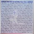 JETHRO TULL - THE BEST OF JETHRO TULL VOLUME II REPEAT - LP