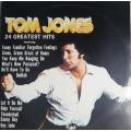 TOM JONES - 24 GREATEST HITS - VINYL LP