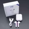 i12 TWS Android and IOS Compatible Wireless Earphones