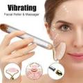 Micro Vibrating Facial Roller and Massager with Under-Eye Stone
