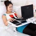 Foldable Laptop E-Table With USB Cooling Fan